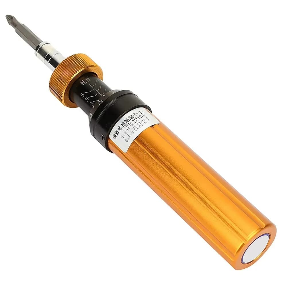 0.1-6N.m professional adjustable preset torque screwdriver set
