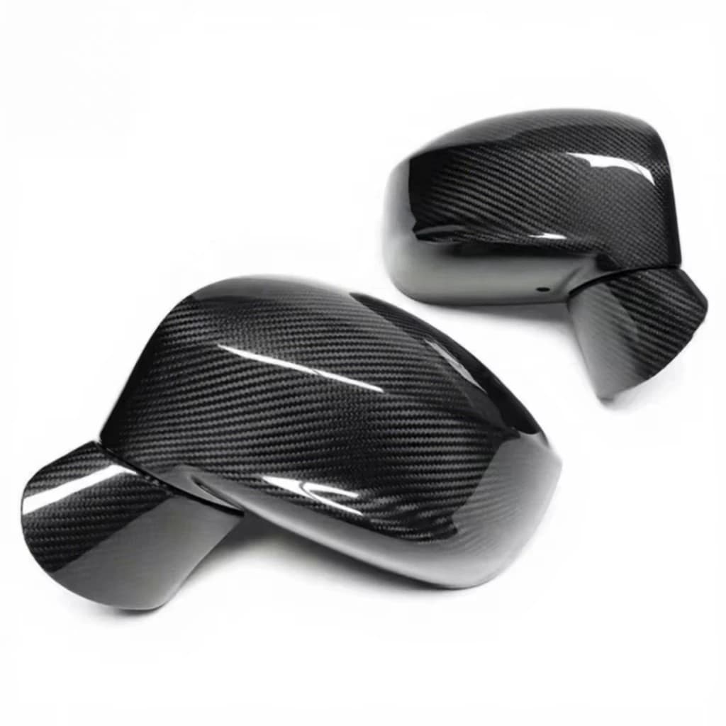 Real Carbon Fiber Rear View Mirror Cover Accessory Compatible Replacement Car Side Rearview Caps Shell