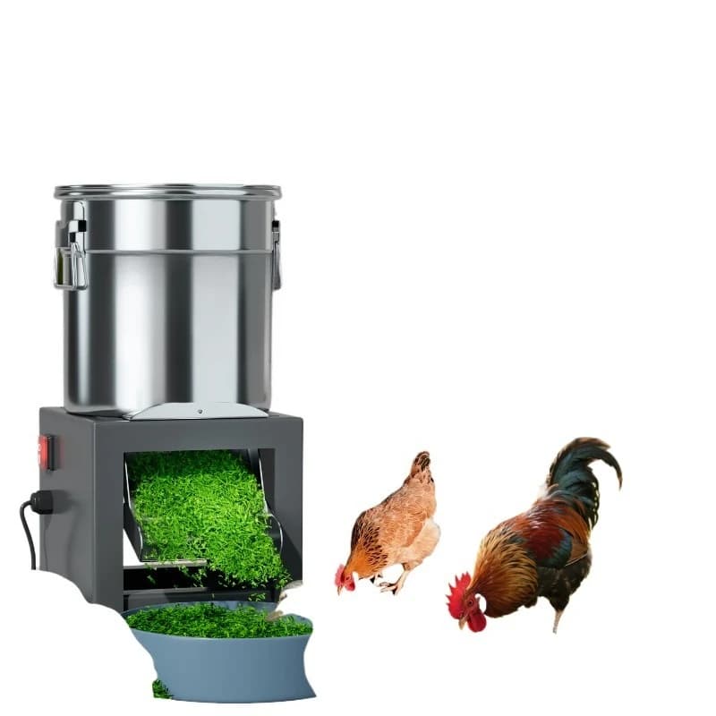 Vegetable crushing machine, household small multi-function, feed machine