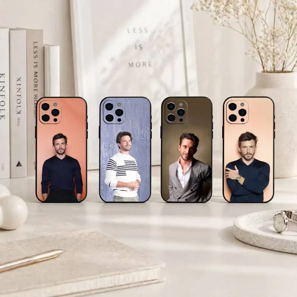 Jonathan B-Bailey Actor gift Phone Case For iPhone 18,17,16,15,14,13,12,11 Plus,Pro Max,XS,Soft Silicone Black Cover