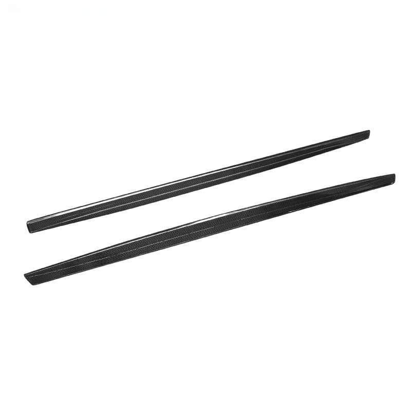 Side skirt carbon fiber side bumper apron side shovel anti-friction strip