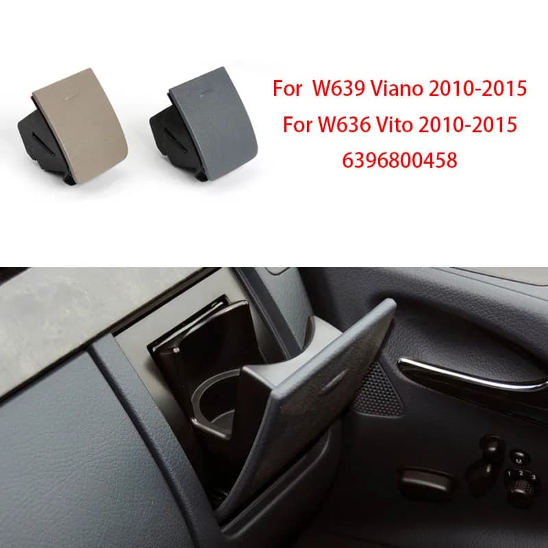 Car Centre Console Cup Holder Passenger Side for Mercedes Benz W636 Vito W639 Viano 2010-2015 6396800458