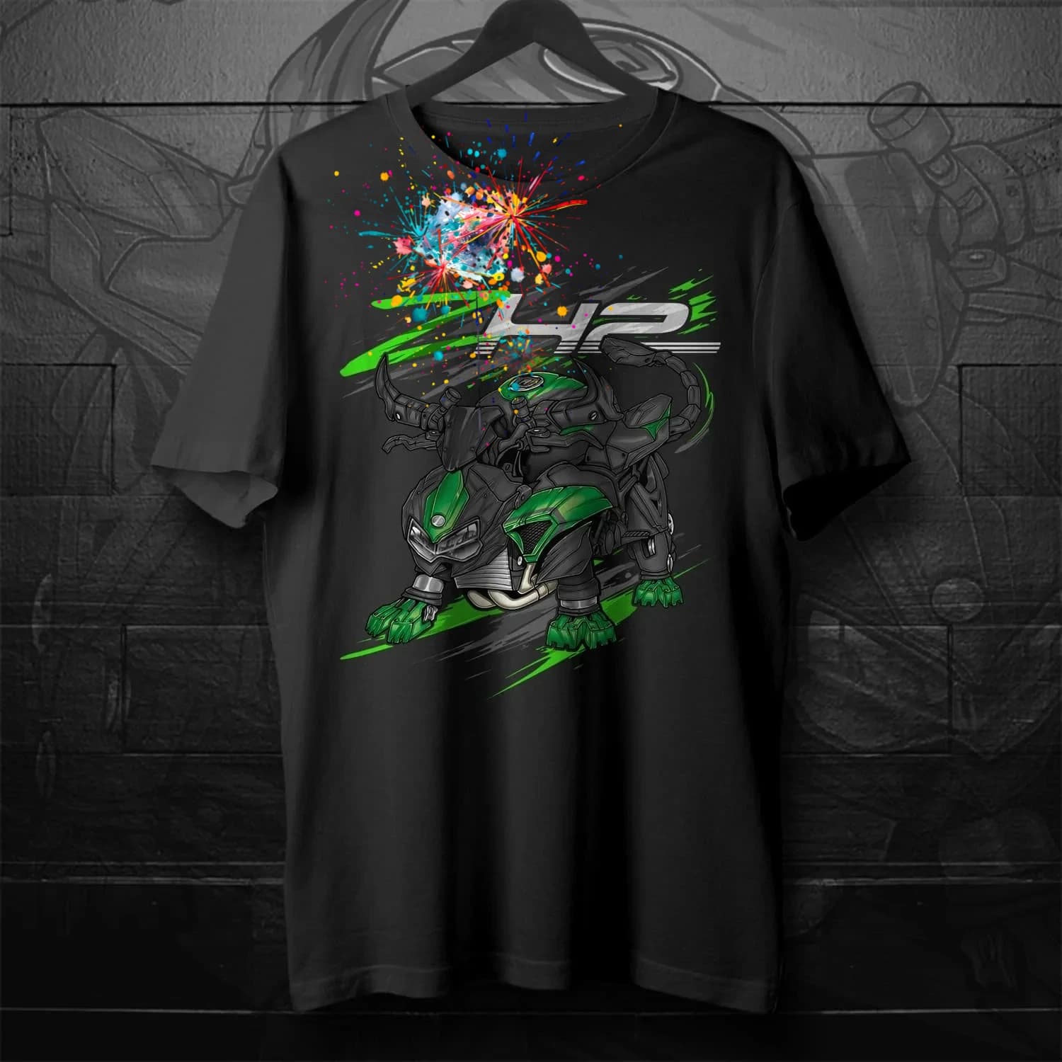 2021-2025 Models Japan Z H2 / SE Motorcycle Bull Inspired T-Shirt 100% Cotton O-Neck Short Sleeve Casual Mens T-shirt Streetwear