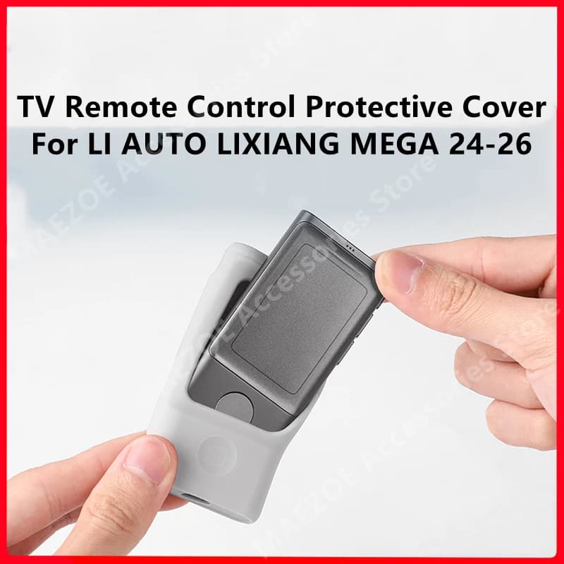 For LI AUTO LIXIANG MEGA 24-26 TV Remote Control Protective Cover,Car Interior Decoration Modification Accessories Refit