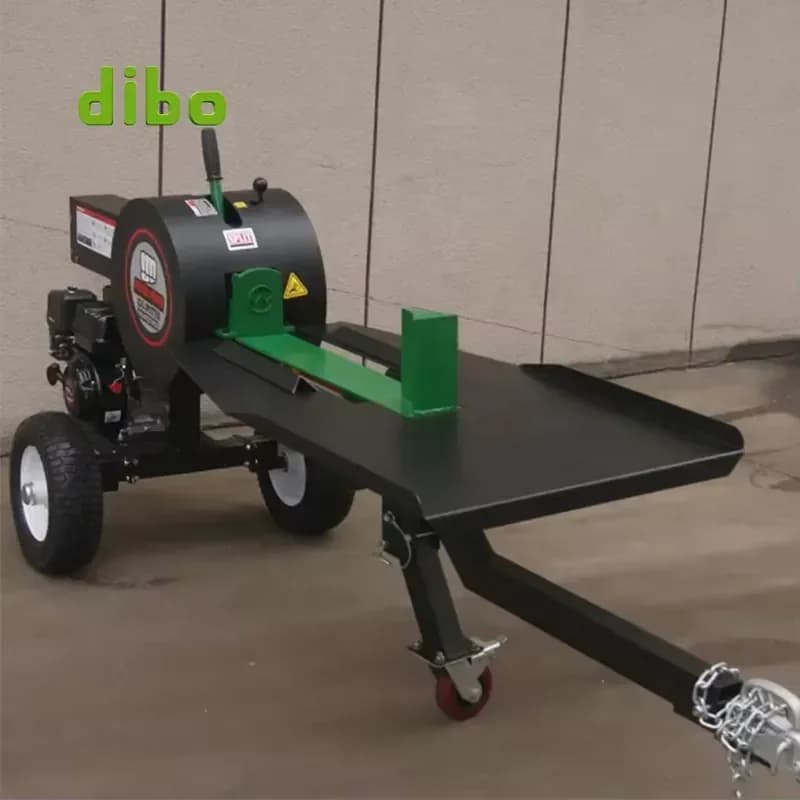 34 Ton Wood Kinetic Hydraulic Cutting CE Horizontal Electric Firewood 15hp Log Splitter 10T 220v Electric