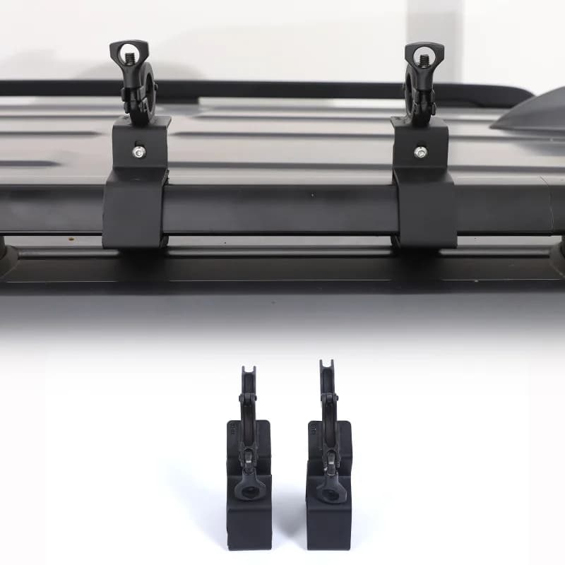 2PCS For Haval H9 2024-2026+ Shovel Mount For Roof Rack carbon steel Clamp Mounting Kit Bracket Off Road Roof Rack Accessories