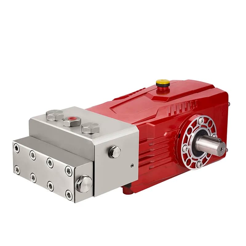 Commercial Grade Industrial  High Pressure Plunger Pump 800bar Apply to Road Cleaning Rust Cleaning