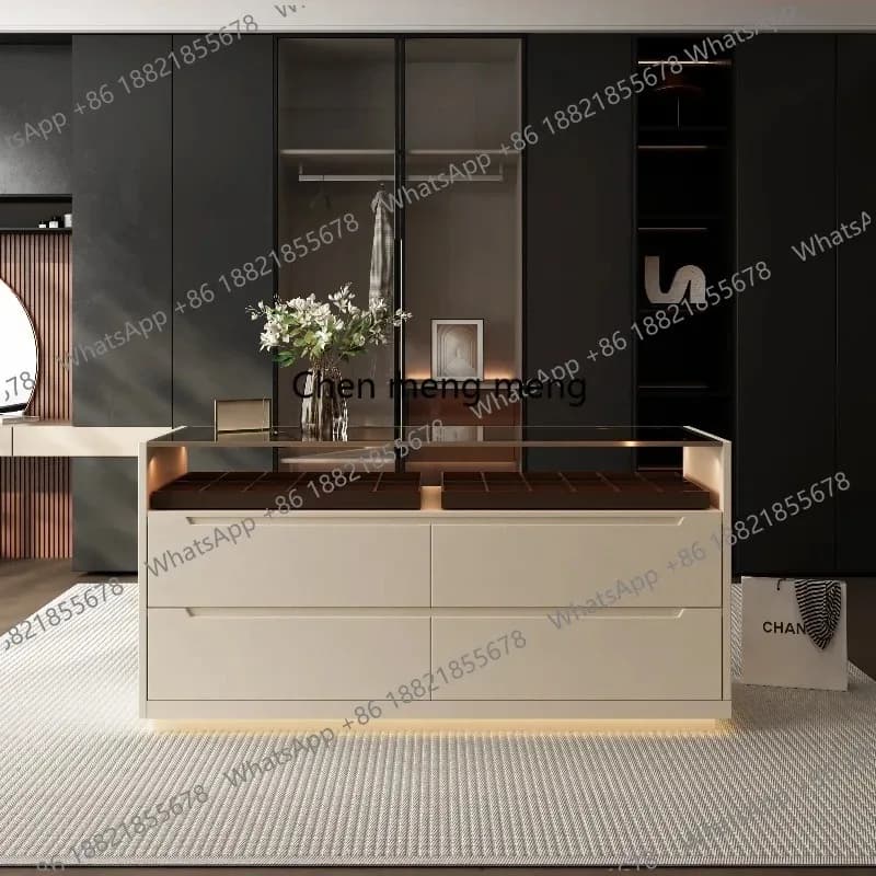 RR High-end cloakroom Nakajima cabinet home bedroom haute couture jewelry Nakajima Taiwan display