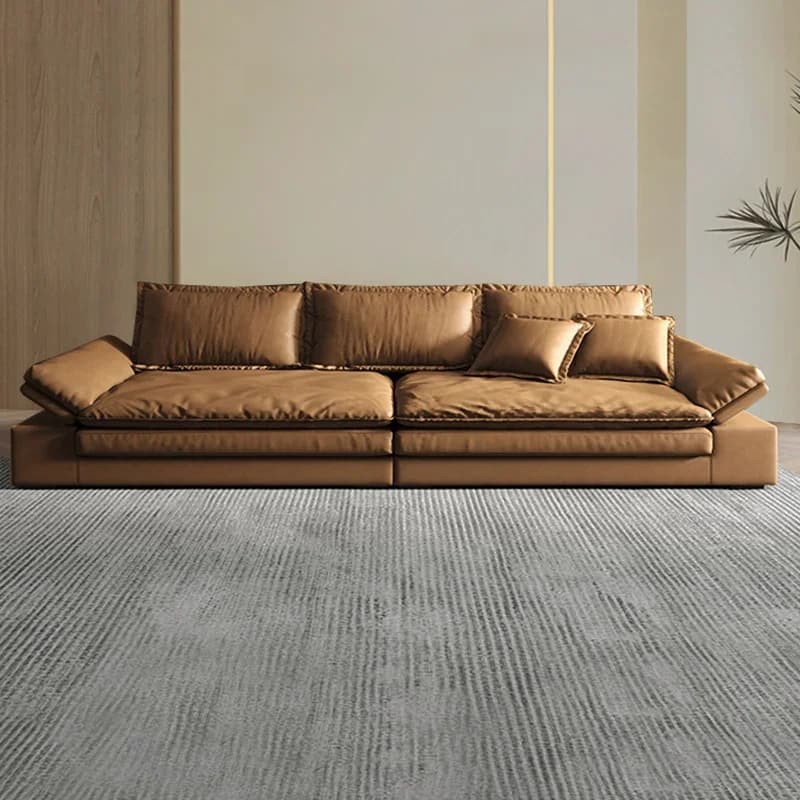 SA-24 Glamour Filler Waterproof Sofas Minimalistic Wooden Lazy Puffs Living Room Sofas Modern Lounge  Wohnzimmer Furniture Home