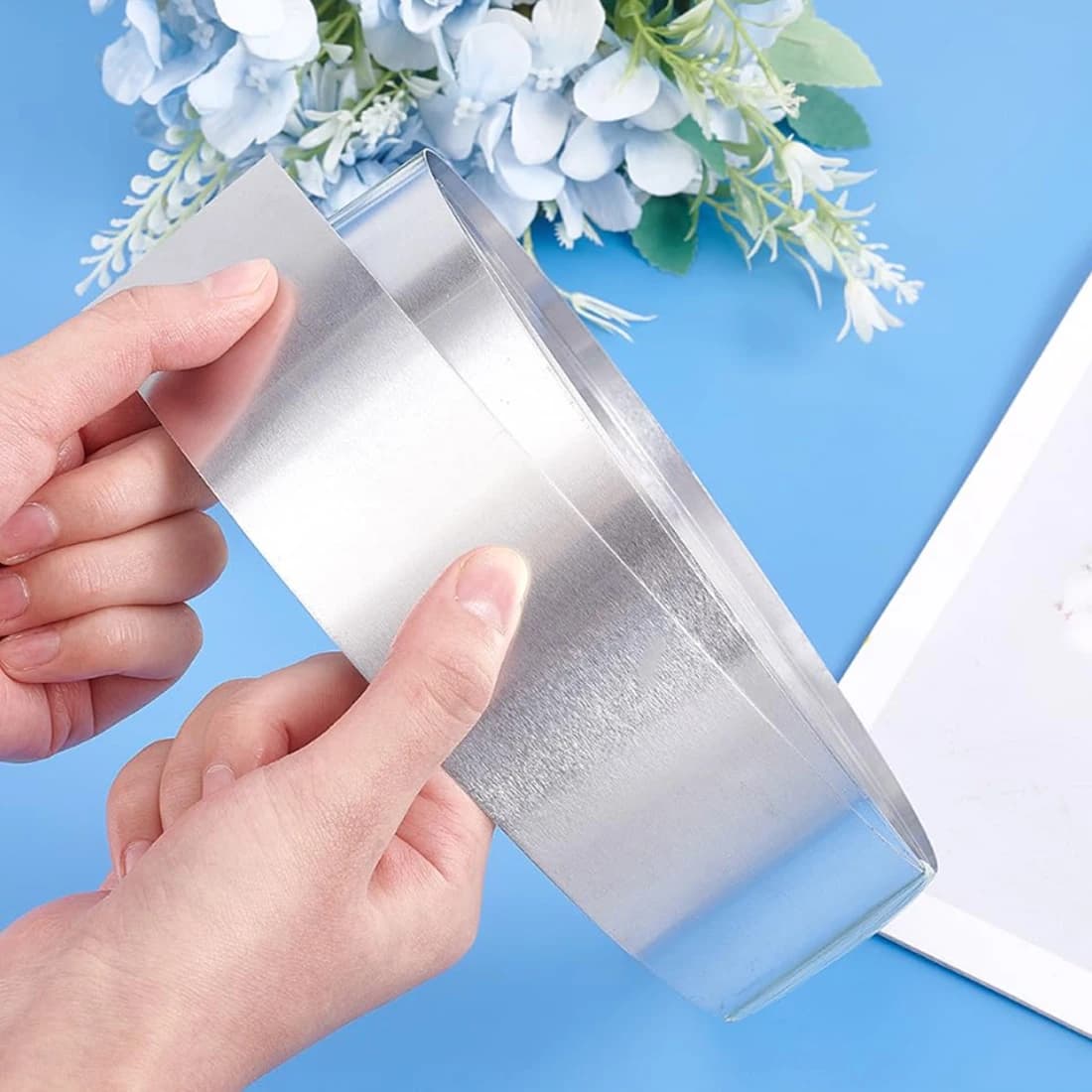 1Meter 1060 Aluminum Strip Thickness 0.05mm - 1mm Width 5/6/8/10/15~300mm Aluminum Foil Thin Sheet Plate for DIY Material Washer
