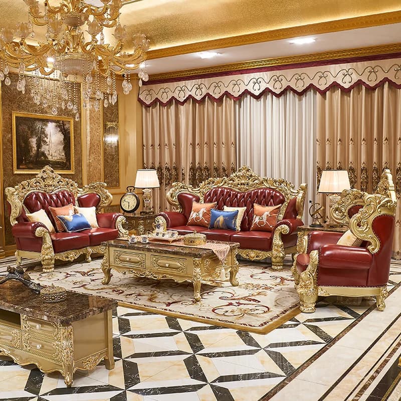 Retro Faux Leather Living Room Sofas Brown Cheap Japanese Sectional Living Room Sofas Nordic Lazy Woonkamerbanken Furniture