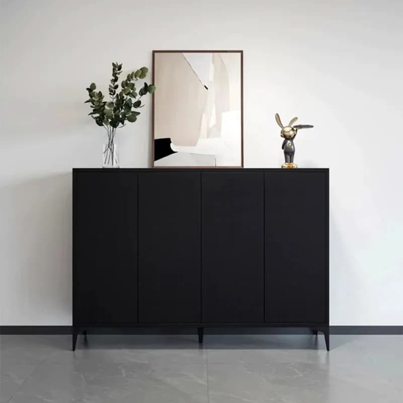 Room Decor Wooden Shoe Cabinets Nordic Minimalist Vertical Storage Rack Shoe Cabinets Organizer Zapatero Postmodern Furniture