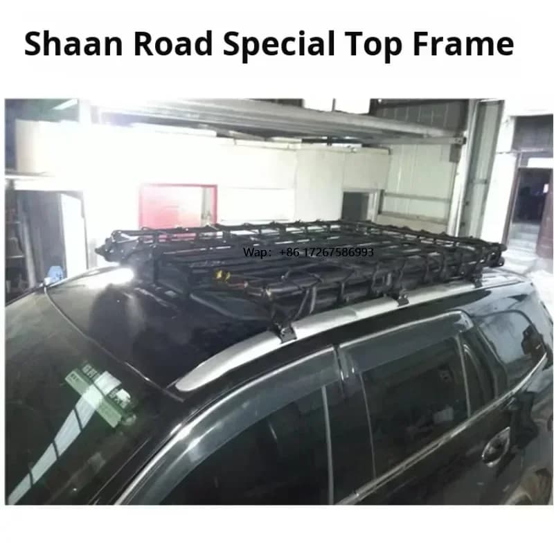 For Everest Iron Roof Rack Luggage Carrier Off-Road Self-Driving 70kg Capacity Customized Travel Rack Special