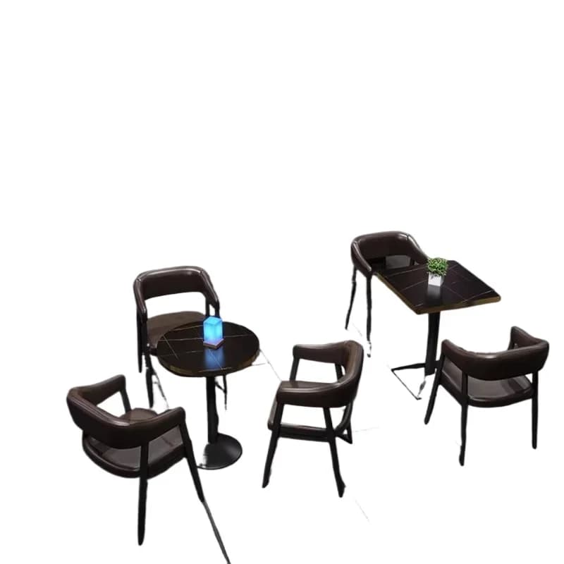 Dining table and chair set/modern high-end hotel restaurant furniture
