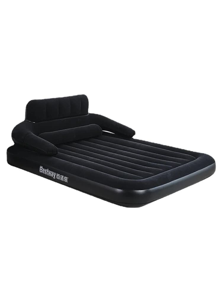 ZZAirbed Mat Household Double Airbed Single Floor Mat Lazy Floatation Bed Portable Folding Outdoor Thickened