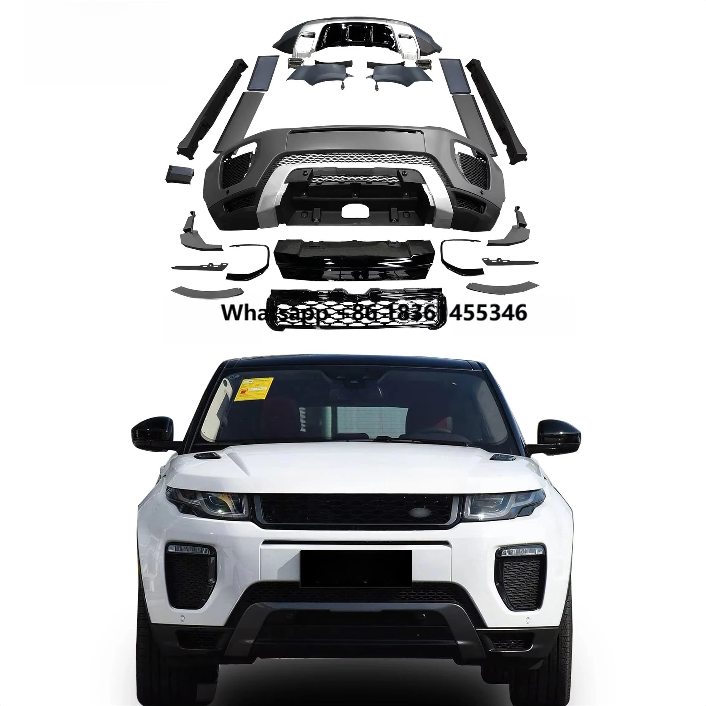 2010-2017 to Luxurious Bodykit Genuine Car Bumper for Evoque
