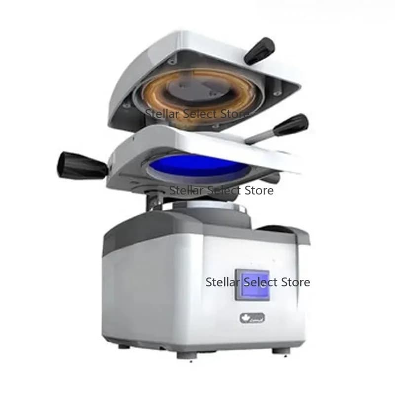 N-E-W laboratory orthodontic holder using Plastvac P7 v-a-c-uum m-o-del forming machine.