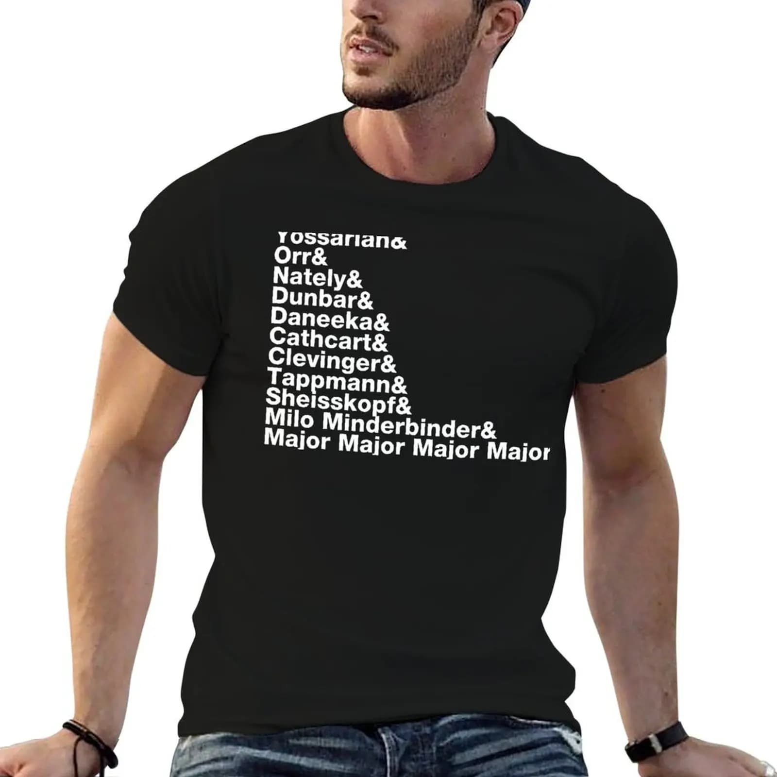 Catch 22 - Yossarian & Orr & Nately etc T-Shirt new edition tshirts personalised fitted t shirts for men