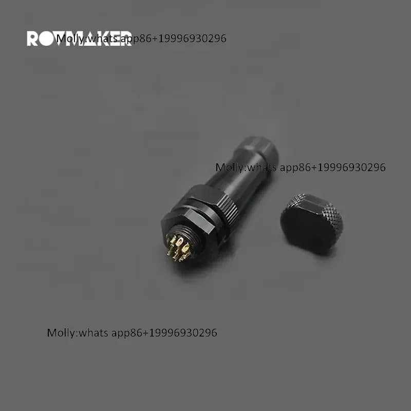 8 Core Waterproof Joint Connector Aviation Plug Watertight Connector for Underwater ROV