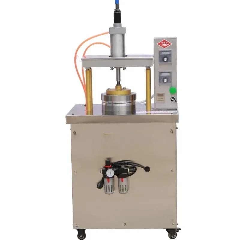 Pneumatic cake press machine, braised meat burrito spring cake machine and equipment, dough cake energy saving c