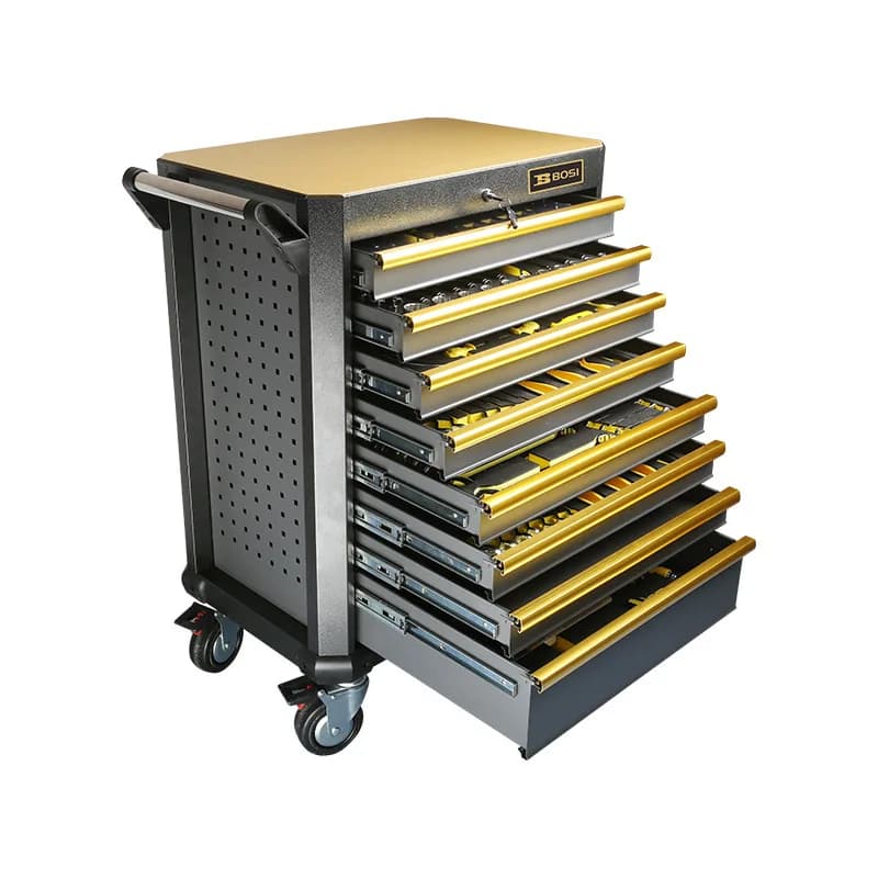 LH seven-layer multi-functional maintenance tool car room mobile tool cabinet