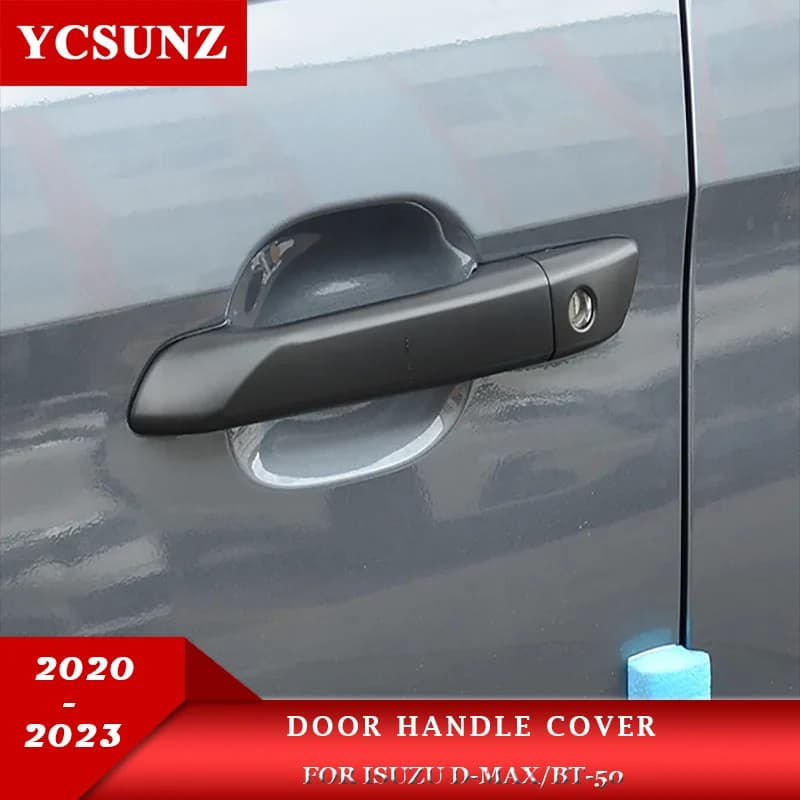 ABS Door Handle Cover For Isuzu D-max Dmax 2020-2025 Car Exterior Parts For Mazda BT50 2021-2023 Pick Up Truck Accessories