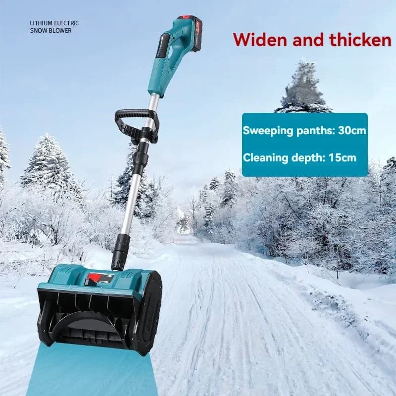 Foldable Winter Electric Snowplow Lithium Electric Snow Sweeper Cordless Brushless Snow Shovel Courtyard Street School Hot sales
