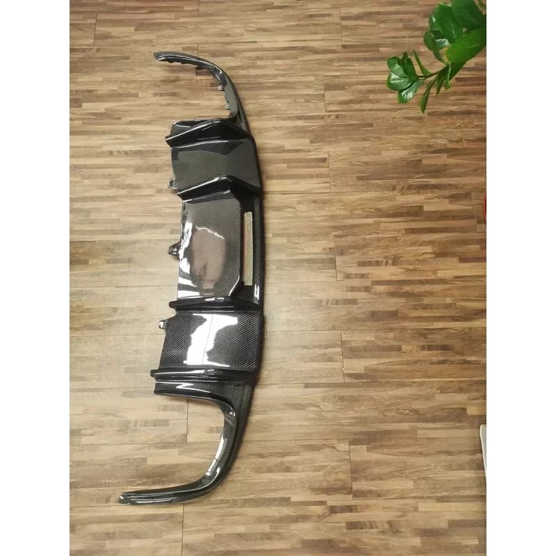 Factory Hot Sale Carbon Fiber Rear Diffuser Lip Spoiler Fit A4 B. -