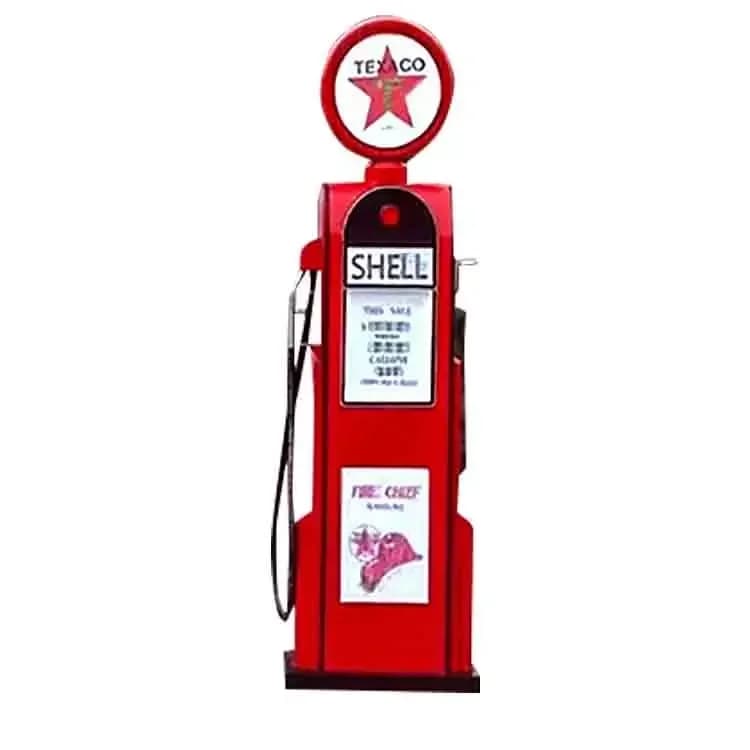 retro fire main air pump decorative cabinet metal wall decoration Hot sales