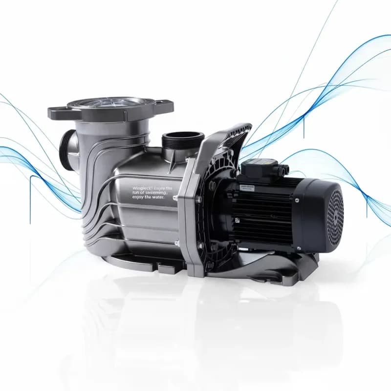 Swimming Pool Pump Automatic Circulation System-High Efficiency Energy Saving Quiet Operation 1.5kw Power AC 380V 1 Year