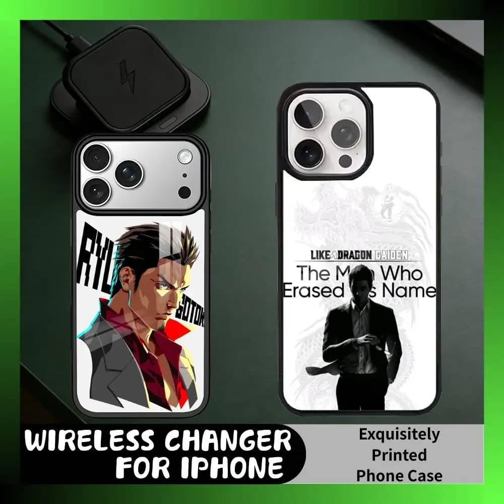 Like a D-Dragon Game K-Kiryu Kazuma  Phone Case For iPhone17,16,15,14,13 Plus,Pro Max Magnetic For Magsafe Wireless Charging
