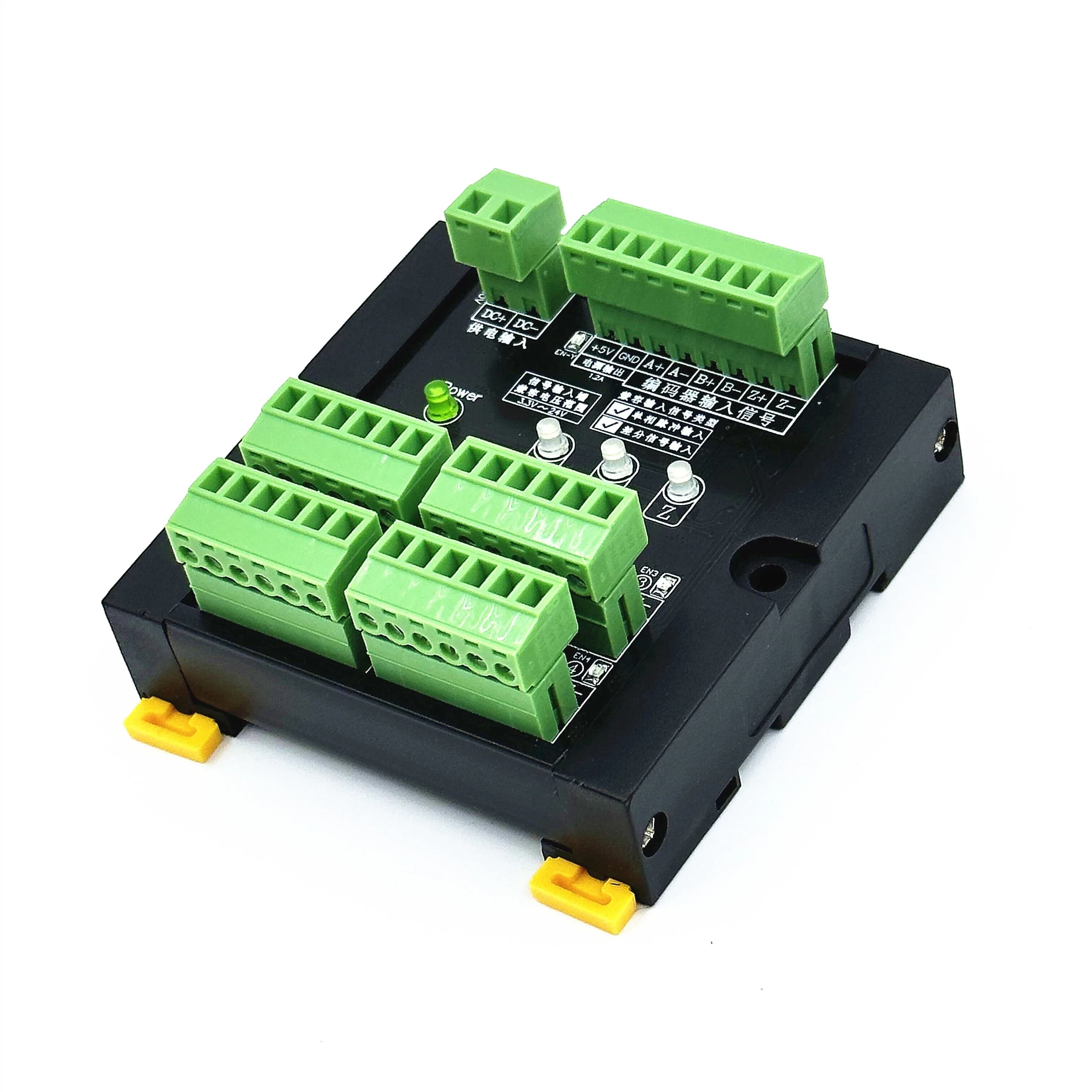 ABZ Encoder Signal Distributor Differential Pulse Splitter 1-to-2/4/6/8/16 Channels