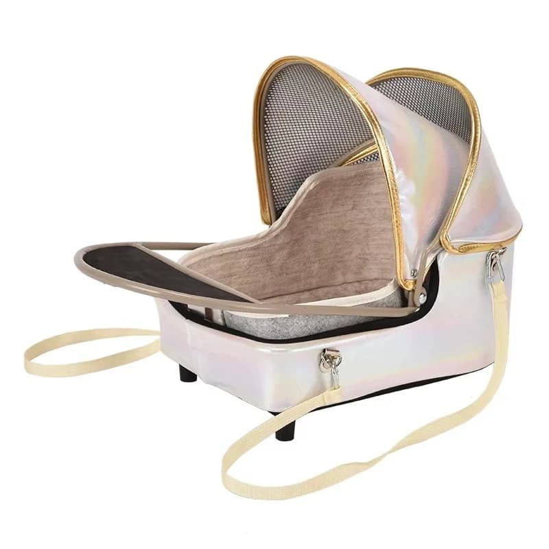 New Multifunctional Foldable Pet Seat Suitable for Bicycle and Car Installation Vehicle Pet Seat Safety Non-slip Pet Products