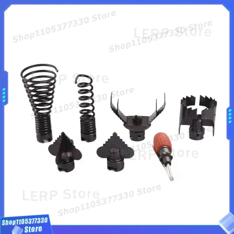22mm Head Drain Cleaner Spare Parts Replacement Accessory for Pipe Unclogging Tool High Quality Durable Plastic Component Fit