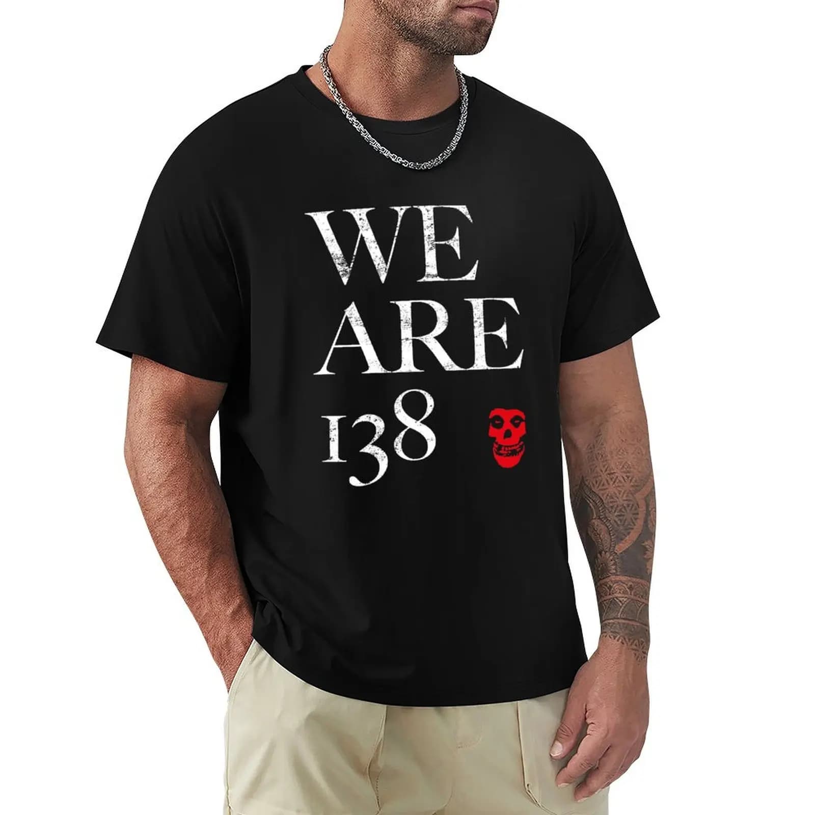 Misfits - We are 138 T-Shirt luxury designer designer shirts vintage t shirts custom t-shirts mens funny t shirts