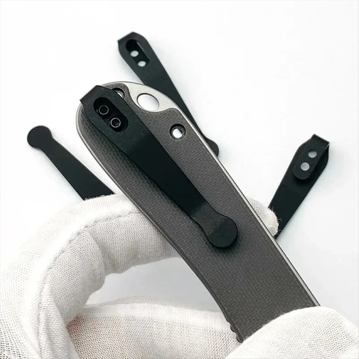 SSR Alloy Pocket Knife Clip Waist Clip Back Clip for C907 Knives Parts & Accessories with Screw