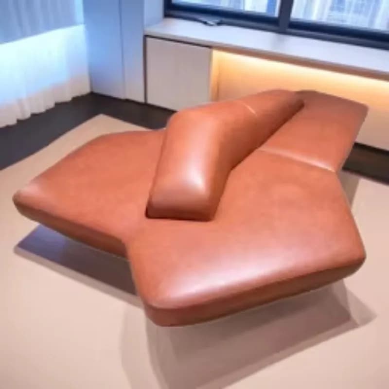 Special-shaped curved sofa, multi-functional reception combination sofa, office overnight sofa