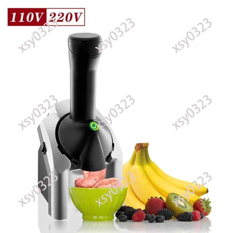 Mini Household Ice Cream Maker, Multifunctional Machine for Yogurt Smoothie Sorbet Kids Dessert Making