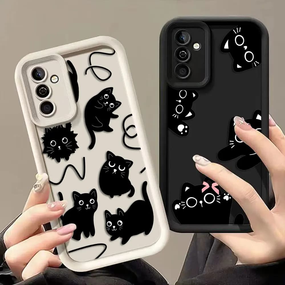 Cute Cat Panda Bear Phone Case For Oneplus 15 11 12 13 13T 8T 9R 10R NORD ACE CE 2 3 4 5 6 LITE Cover Silicone Case DIY Funda