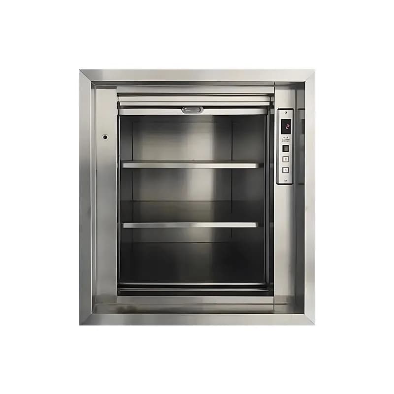Automatic vegetable conveyor lift Hotel kitchen food delivery elevator Hotel food ladder traction level cart