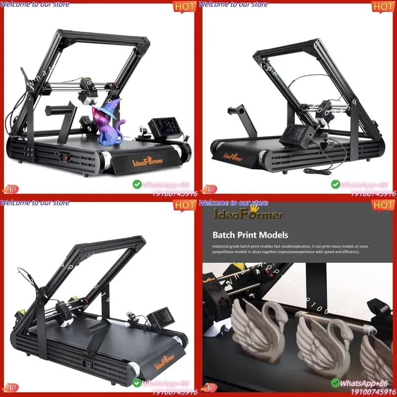 2026 IR3 V2 FDM 3D Printer ±0.1mm Precision 400mm/s High Speed 300℃ Nozzle 90℃ Heatbed PLA PETG TPU ABS ASA