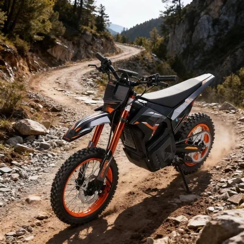 48V Off-Road Electric Motorcycle Teen Outdoor Riding Motorcycle Adult