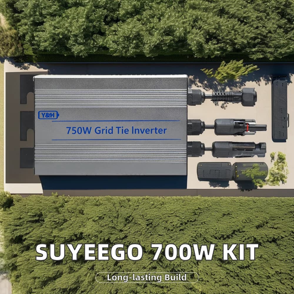 On-Grid MPPT Solar Micro Inverter 600W Single Output