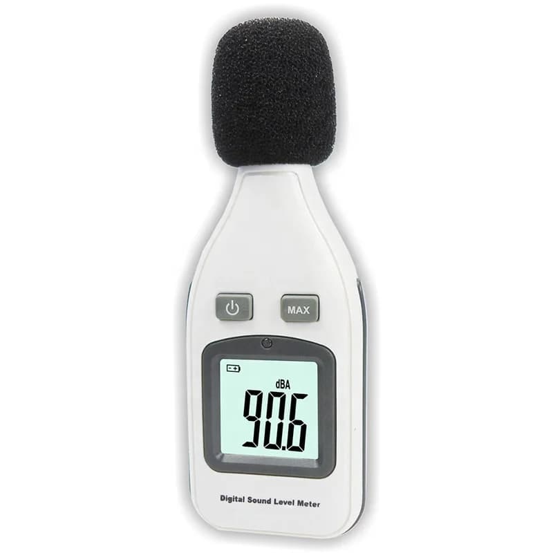 Decibel Level Meter With Backlight Noise Dosimeter Noise Level Meter