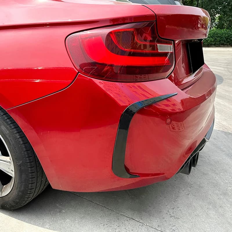 Car Rear Wind Knife For BMW 2 Series F87 M2 2016-2021 Diffuser Splitters Spoiler Exterior Tuning Aftermarket Car Accessories