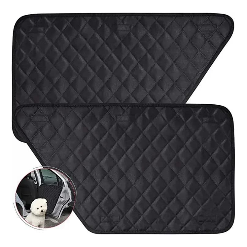 2 Pack Dog Car Door Protector Pet Car Door Cover Anti Scratch Vehicle Door Protector Guard For Car Doors Dogs Claws