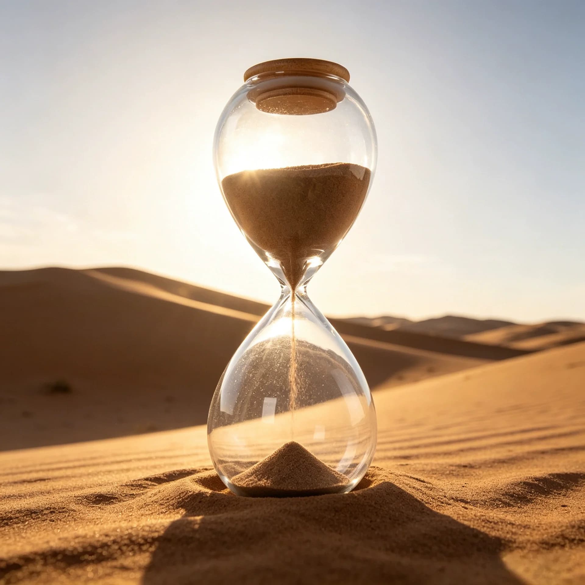 DIY Fill Sand Hourglass Non-Timing Sand Clock Craft Decor Choose Your Own Sand (Desert/Ordinary/No Sand) Creative Tabletop Art