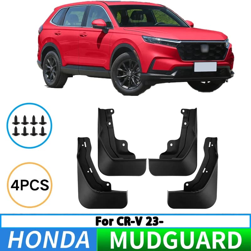 For Honda CRV 2023-2025 Fender Leather CR-V Car Tire Fender Splash Guard Front and Rear Wheel Fender Auto Parts