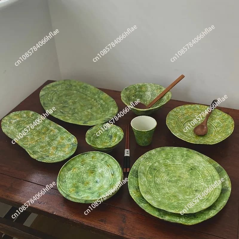 New Dinnerware Set  Home Tableware Aesthetic Unique Dishware