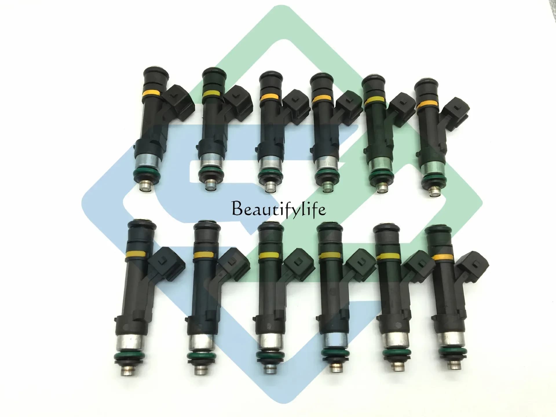 3 Fuel injector overhaul package rubber ring filter, suitable for 1.8L 23250-37020~ 23209-37020